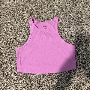 Wild Fable Lavender Ribbed Crop Top